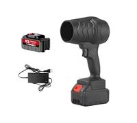 Générique Nettoyeur portable à air comprimé 2025, souffleur portatif amélioré, mini ventilateur à sec pour le nettoyage du camping en plein air (Black, B)