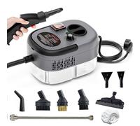 Générique Nettoyeur Vapeur Haute Pression, Nettoyeur Vapeur Portatif 2500w, Vapeur Haute Température 105°c, Nettoyage Domestique Multifonctionnel, Grand Réservoir Deau 1200ml (Grey)