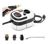 Générique Nettoyeur Vapeur Haute Pression, Vapeur Haute Température 2500w, Nettoyage sous Pression 3bar, Nettoyage De Carrelage Multifonction, Grand Réservoir Deau 1200ml (White Gray)