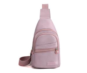 Générique Neuer In Der Sammlung Der Rucksack Der Im Freien Läuft Der Kleine Schulterholster (Light Purple One Size)