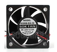 Générique New 5020 DC24V 0.15a DC Converter Fan Ball Bearing SD2008-B24-50