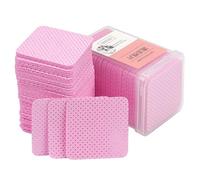 Générique Nice Design200 pièces/boîte Papier Non Pelucheux Coton lingettes dissolvant de Colle pour Cils lingette Nettoyage Coton Feuille Ongles Art nettoyant tampons manucure Outils