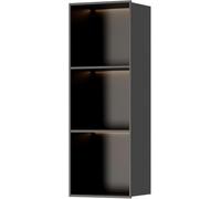 Générique Niche encastrée - Étagère Murale de Douche encastrée pour Le Rangement dans la Salle de Bain, Design Mural avec lumière LED, Organisateur à Une Seule étagère (n