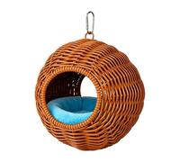 Générique Nid d'Oiseau pour Cage,Maison De Nidification Lavable Et Résistante Aux Morsures - Lit Maison Cabane Perruche,pour Canari Pinson Perruche Salon Intérieur Extérieur Volière Jardin