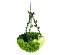 Générique Nid d'oiseaux,Hamac Douillet Vert Chaud pour Oiseau | Lit Perroquet Maison Perruche | pour Conure Calopsitte Inséparable Canari Pinson, Usage Intérieur et Extérieur, Dormir et