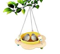 Générique Nid Perruche | Nid De Reproduction en Corde De Coton Tressée Douce | Accessoires Cage Perruches - pour Salon, Maison, Intérieur, Extérieur, Volière, Jardin Et Animaux De Compagnie