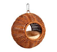 Générique Nid Perruches,Maison De Nidification Lavable Et Résistante Aux Morsures,Hamac Lit Petit Oiseau - pour Petits Perroquets Canaris Inséparables Literie Salon Maison Intérieur Extérieur Volière