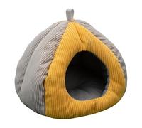 Générique Nid pour Hérisson | Nid Semi-Fermé en Coton Chaud Hivernal, Accrochable en Peluche d'hiver pour Hamster | Souris, Chinchilla, Petits Animaux, Oiseaux, Petites Races Et Cages