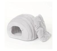 Générique Nid Semi-fermé Et Chaud for Animaux De Compagnie, Lit/chenil for Chat Automne Et Hiver - Chat Lavable(Black,40 35 35CM)