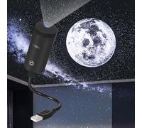 Générique Night Lamp - Wireless Rotation Device, Smart Color Projection | Relaxing Atmosphere Lighting Tool, for Kids, Nursery, Meditation, Relaxation, Party, Bedroom, Visual, Experience, Mood
