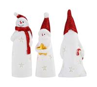 Générique Night Light for Christmas, Lamp Set Of 3, Christmas Santa Nightlight for Desktop, for Children's Room Dorm Room Study Mantel Kitchen Apartment