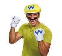 Accessoire déguisement vendu seul - Kit Wario Nintendo Adulte