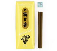 Générique Nippon Kodo Morning Star Encens Japonais Vanille - Boîte à 200 Bâtons avec Porte-céramique