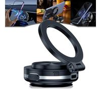 Générique Nixiveofficial Magnetic Phone Holder, Nixive Phone Holder, Fall Car Electric Suction Cup Vacuum Magnetic Phone Holder, 360 Rotatable Car Magnet Phone Mount for Car (Black)