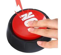 Générique No Button with Sound | Talking Buttons for Communication -Interactive Upgrade Louder and Cleare Yes and No Buttons Buzzers for Active Classroom Game Show for Desk Party