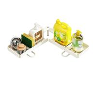 Générique No-Drill Foldable Vanity Shelf - Carbon Steel Sink Organizer