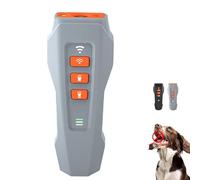 Générique Nobark, Portable Ultrasonic No Bark Ultra Anti Barking Device, Bark Deterrent Devices with Flashlight, for Indoor & Outdoor Small Medium Large Dog (White)