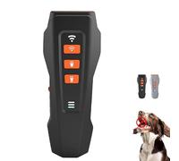 Générique Nobark, Portable Ultrasonic No Bark Ultra Anti Barking Device, Bark Deterrent Devices with Flashlight, for Indoor & Outdoor Small Medium Large Dog (Blcak)