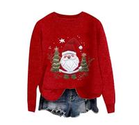 Générique Noel Vetement Pull De Noël Famille GNOME Gaufré Femme Sweat Robe Aesthetic Ugly Christmas Sweater Hommefemme Slim Fit Shirt Sherpa Sweatshirt