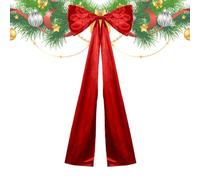 Générique Noeud De Noël - d'arbre De Noël, Noeud d'emballage, Ornement Festif en Velours pour Cuisine, Cheminée Extérieure, Mur De Ferme, Artisanat D'intérieur, Décoration pour Femmes Et Hommes