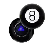 Générique Noir 8 Props 10cm Magic Ball Prophecy Magic Ball Noir 8 Props Cadeau Jouet