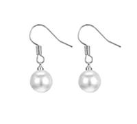 Générique Noir Argenté Anneaux Set Pearl Prom Jewelry Sets For Women Imitation Beaded Pearl Necklace Bracelet Stud Earrings For Women Homme Connecté Jonc Ensembles Bijoux (B, One Size)