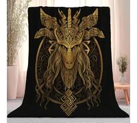 Générique Noir Couverture Polaire en Flanelle, Couverture avec Style Surréaliste Art Symétrie Imprimé Style - pour Filles Enfants Amoureux Couverture Polaire 180 x 200 cm pour Canapé Lit All Saisons