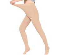 Générique Noir Taille 4 Résistant Women's Winter Thermal Fleece High Waist Warm Plush Stockings Perfect Legs Slimming Translucent Trousers Thermique Foot (Khaki, XXXL)