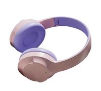 Générique Noise Cancelling Headphones, Foldable Over Ear Wireless Headphones with Deep Bass, Comfortable Over Head Headset with, Built-in, Perfect for Travel, Work, Study, Women, Men