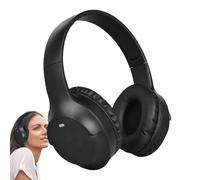 Générique Noise Cancelling Headphones, Foldable Over Ear Wireless Headphones with Deep Bass, Comfortable Over Head Headset with, Built-in, Perfect for Travel, Work, Study, Women, Men