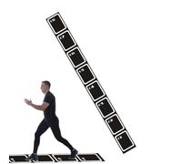 Générique Non-Slip Agility Ladder - Training Mat | Soccer Basketball Speed | 250 350 450cm Length Options, 34cm Wide, Shock Absorbing PU Foam, Silicone Non Slip Backing, For Soccer, Basketball, Fitness