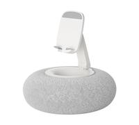 Générique Non-Slip Phone Stand, Cozy Phone Holder, Bed Tablet Holder, Media Streaming Cushion, Stable Tablet Phone Mount for Relaxation and Entertainment, Light Pink, White and Light Green