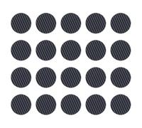 Générique Non-slip Rubber Pick Grips For Guitar 20pcs Black With Easy Attachment For Guitar Playing