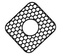 Générique Non Slip Silicone Sink Mat, 12x11 inch Heat Resistant Protector, Kitchen Sink Guard for Cabinet Countertop Faucet Drain Bathroom Home Farmhouse Use for Dishwashing Cooking Cleaning