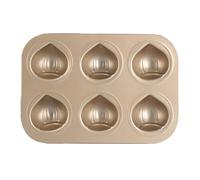 Générique Non Stick Baking Tray Muffin Cake Pan | Metal 26.5×35cm Easy Clean Smooth Bakeware Mold | Reusable Oven Baking Sheet For Cupcakes Muffins Dessert Cooking Tool Kitchen Tray