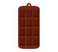 Générique Non-Stick Chocolate Candy Molds - 12 Cavities Waffle Maker Baking Tray Mold,Heat Resistant Thick Rectangle Candy Bar Baking Molds