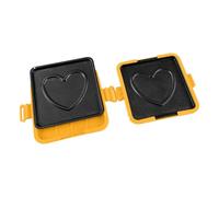 Générique Non Stick Microwave Sandwich Maker, Foldable Griddle Pan, Pans with Heat Resistant, Microwave Grill Pans, Easy Clean Pan with Compact Design, Kitchen Accessory for Home Office Dorm