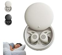 Générique Noorasleep Snooze Pods Pro, Snoozepods Pro - Bluetooth Sleepbuds, Blocks of Noise, Ear Pods for Sleep with a Smart Case, Anti-Snoring Pod for Side Sleeper (White)
