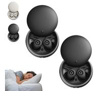 Générique Noorasleep Snooze Pods Pro, Snoozepods Pro - Bluetooth Sleepbuds, Blocks of Noise, Ear Pods for Sleep with a Smart Case, Anti-Snoring Pod for Side Sleeper (Black*2)