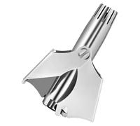 Générique Nose Trimmer Manuel pour Hommes en Acier Inoxydable, Coupe-poils de Nez Portable Nettoyage Rapide et Précis