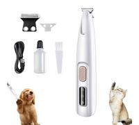 Générique Notdusk, Notdusk Calmclippers for Cats, Pet Micro Precision Trimmer, Rechargeable Electric Dog Paw Hair Trimmer Clippers with LED Display, for Paws Ears Eyes Face (1pcs)