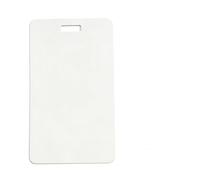 Générique Notes Autocollantes Effaçables Badge, Notes Effaçables Réutilisables, Essuyage À L'alcool For Les Hôpitaux, Les Cliniques Et Les Établissements De Soins Infirmiers(White,Vertical)