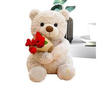 Générique Nounours en Peluche | Décor Maison Mignon Poupon - Nounours Doudou pour - Cadeau Femme, Fille, Enfant - Anniversaire, Noël, Mariage, Fête des Amoureux, Salon, Canapé