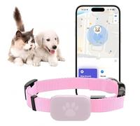 Générique Nouveau Chat Tracker, Collier GPS Chat Tracker,Traqueur de Chien, pour chatonssans Frais mensuels, Compatible avec Apple Find (Compatible avec iOS/Android), Collier GPS Chat Tracker