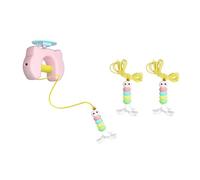 Générique Nouveau drôle Animal de Compagnie Chaton Auto-Jeu Intelligent Suspendu Plume Cloche Automatique Levage abaissement balançoire pour Animaux de Compagnie Auto-Salut Corde élastique Jouets