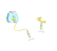 Générique Nouveau drôle Animal de Compagnie Chaton Auto-Jeu Intelligent Suspendu Plume Cloche Automatique Levage abaissement balançoire pour Animaux de Compagnie Auto-Salut Corde élastique Jouets