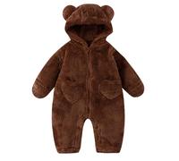 Générique Nouveau-né bébé garçon Fille Combinaison de Neige, Manches Longues Barboteuse Manteau Infantile Chauds Coupe-Vent Jumpsuit Fille | Combinaison Bebe Garcon | Doudoune BéBé GarçOn De Neige