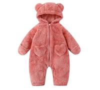 Générique Nouveau-né bébé garçon Fille Combinaison de Neige, Manches Longues Barboteuse Manteau Infantile Chauds Coupe-Vent Jumpsuit Fille | Combinaison Bebe Garcon | Doudoune BéBé GarçOn De Neige