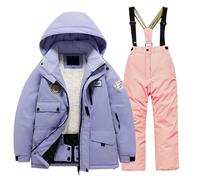 Générique Nouveau-né bébé garçon Fille Combinaison de Neige, Manteau Cardigan Blanc Cassé pour Garçons Bébé Mameluco avec Capuche en Plume | Combinaison Bebe Fille Hiver | en Laine pour Et Enfant