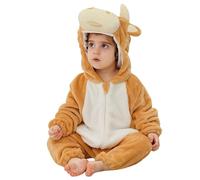 Générique Nouveau-Né Bébé Garçon Fille Combinaison De Neige Ours Oreilles À Capuche Vers Le Bas Polaire Epais Vêtements Ski Body Barboteuse Bebe Hiver 24 Mois Lot 0-3 1 (Or,3-4 ans)